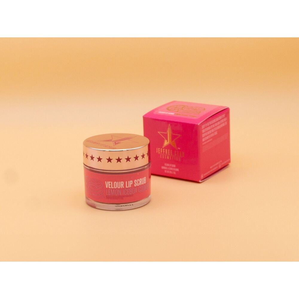 Jeffree Star Lemon Icebox Cookies Pink Lip Scrub Rare New Makeup